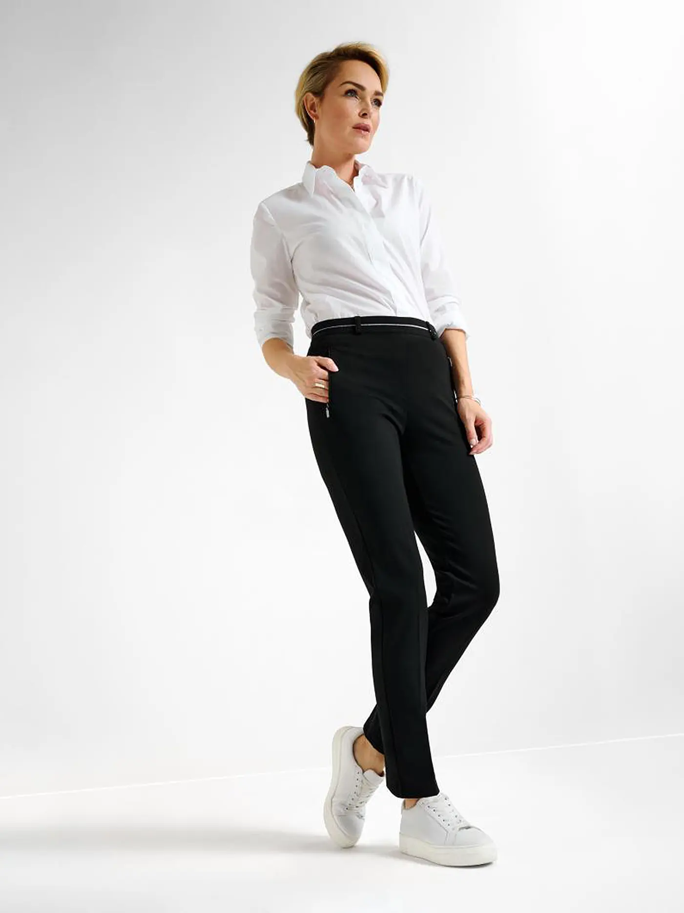 RAPHAELA BY BRAX | High Waist Businesshose Super Slim LILLYTH | 